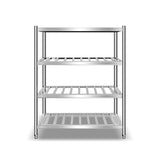 Five layer perforated shelf