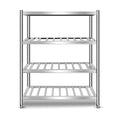 Four layer shelving