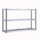 Wall mounted double-layer frame