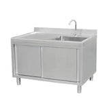Single star basin cabinet