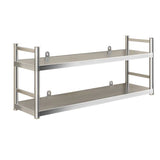Wall mounted double-layer frame