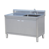 Single star basin cabinet