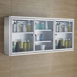 Multi functional stainless steel hanging cabinet