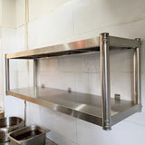 Wall mounted double-layer frame