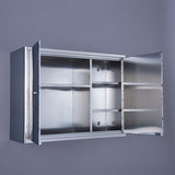 Multi functional stainless steel hanging cabinet
