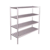 Four layer shelving