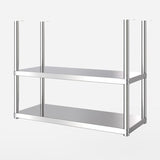 Wall mounted double-layer frame