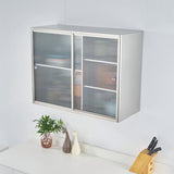 Multi functional stainless steel hanging cabinet