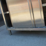 Stainless steel cupboard