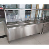 Restaurant work cabinet