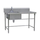Single star basin table